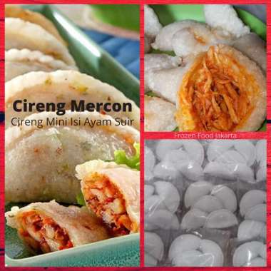 Cireng Mercon Ayam Suwir Isi 10