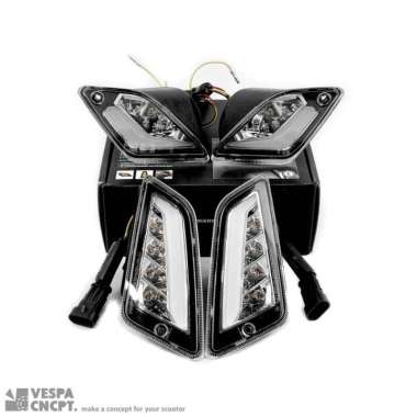 INDICATOR LAMPU SEIN SIP SCOOTER CLEAR VESPA GTS GTL GTV GT-SERIES
