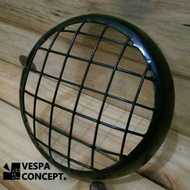Grill Headlamp Lampu Depan Besi Modern Vespa Lx 125 150