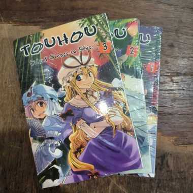 KOMIK TOUHOU SILENT SINNER IN BLUE SET SEGEL