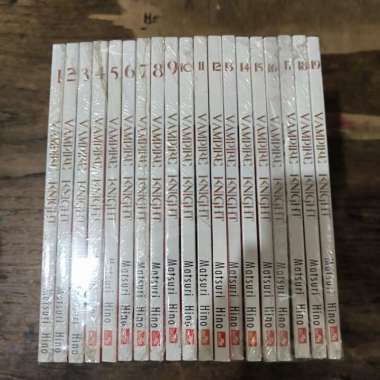 KOMIK VAMPIRE KNIGHT SET SEGEL + KOLPRI