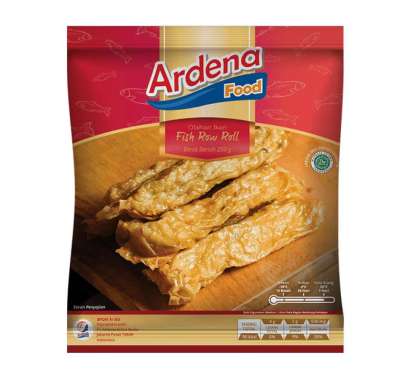 Ardena Fish Row Roll 500gram & 1kg | Fish Row Roll Ardena Aneka Seafood 500gr