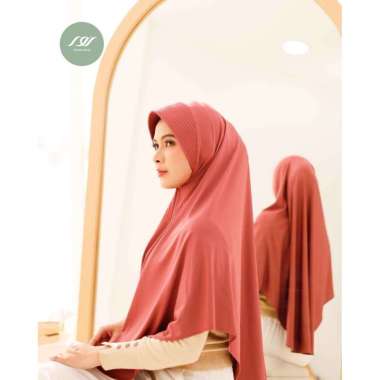 Nour Hijab Bergo Munfatih Mauve