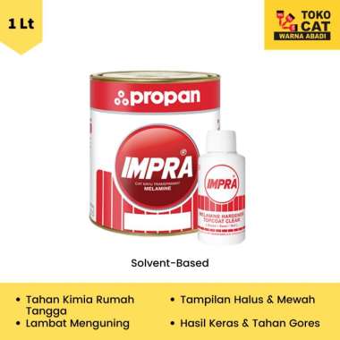 Propan Impra Melamine Clear 131 1 Liter GLOSS