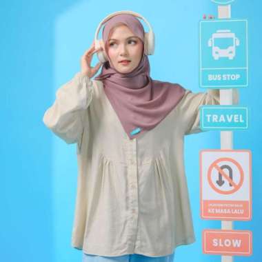 RnW Nadin Shawl - Pashmina Hijab Ceruty Babydoll | Hijab Turki | Hijab Syar’i Mint