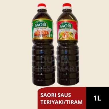 Saori Saus Tiram/Teriyaki 1liter/Oyster/Teriyaki Sauce Saori 1000ml saus teriyaki