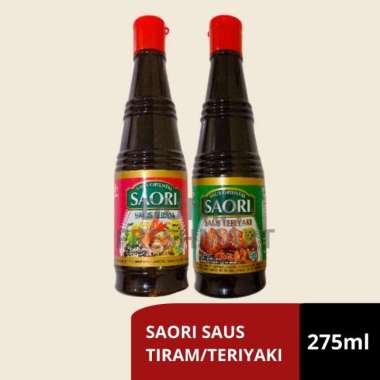 SAORI Saus Teriyaki/SAUS TIRAM BOTOL 275ML OYSTER SAUCE TERIYAKI SAUCE saus teriyaki