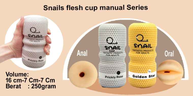 alat bantu kesehatan pria snail manual pria no brand