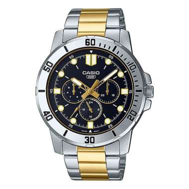 CASIO ORIGINAL - CASIO MTP-VD300SG-1EUDF MTP VD300SG 1E - JAM PRIA - Stainless CASIO MTP-VD300SG-1E 