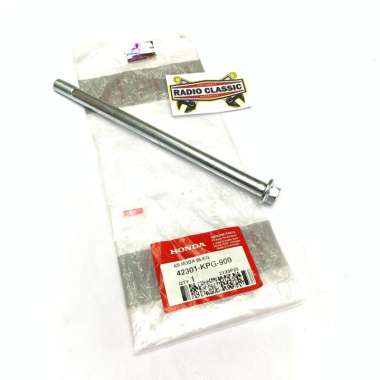 As Roda Belakang Axle RR Wheel Honda Karisma Revo 100 Supra X 125 Injection Ori Ahm 42301KPG900