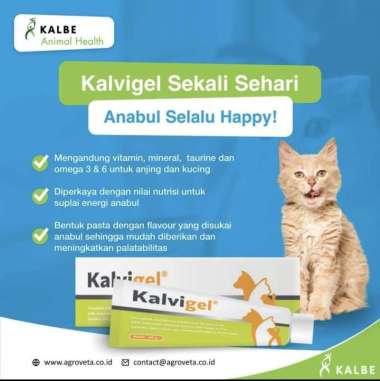 KALVIGEL MULTIVITAMIN UNTUK KUCING