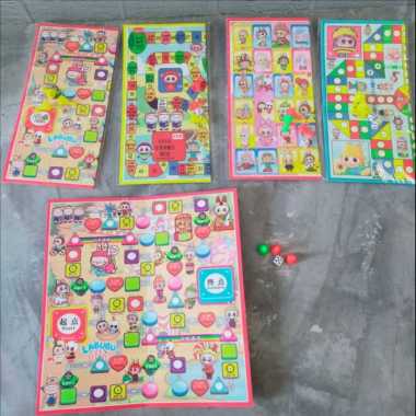 board game permainan ludo ular tangga LUDO 1PCS