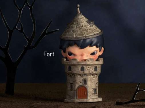 Hirono Shelter Pop Mart Selected ( Sealed Foil ), Warna Fort