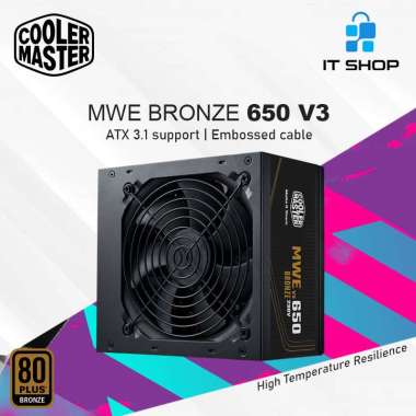 Cooler Master Power Supply MWE Bronze 650 V3 650W