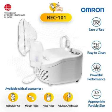 OMRON Compressor Nebulizer NE-C101 | Alat Terapi Uap