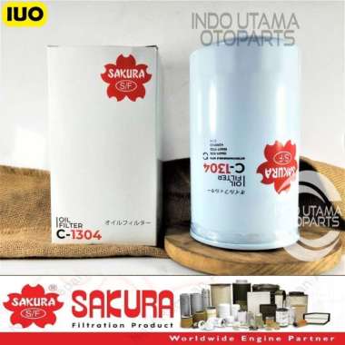Filter Oli Hino RK 235 Hino Bus RG SG Saringan Oli Sakura C-1304
