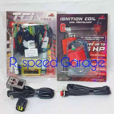 CDI TCI + KOIL G36 BRT IMAX 3 SUPER PRO 52 STEP SATRIA FU 150 OLD KARBU CBU SOKET 6 KABEL TCI SUPER