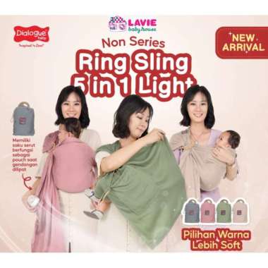 Dialogue Baby Gendongan Ring Sling DGG-4036 abu