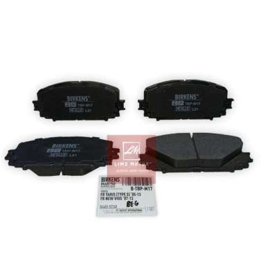 Brake Pad-Kampas Rem Depan Toyota Yaris Type S & New Vios Birkens
