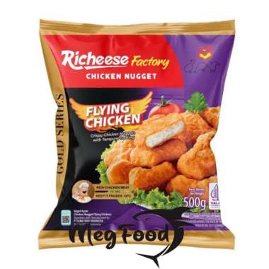 Richeese Chicken Nugget Crispy 500 Gram Flying Chicken