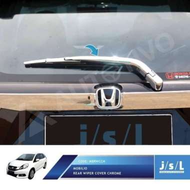 jsl cover wiper belakang chrome Honda Mobilio