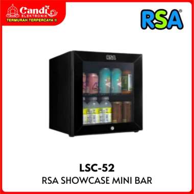 RSA Kulkas Showcase Mini Kapasitas 52 Liter LSC-52