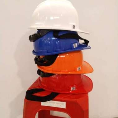 Helm Safety Proyek HELIOS komplit dengan sarang dan tali dagu