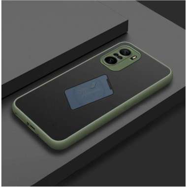 Case Xiaomi Redmi Note 10 l 10 Pro Hard Soft Case Aero Frosted Matte Original Note 10 Pro Army