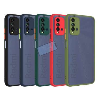 Case Xiaomi Redmi 9T Ultra Hard Soft Case Aero Frosted Matte Original Case Redmi 9T Merah