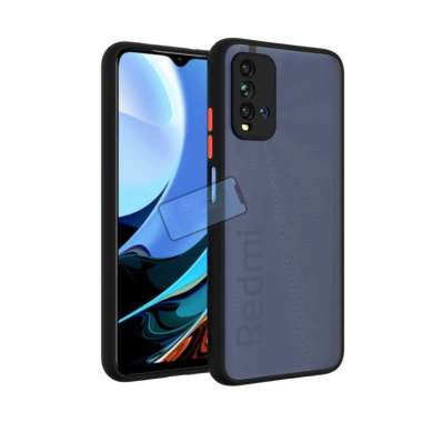 Case Xiaomi Redmi 9T Ultra Hard Soft Case Aero Frosted Matte Original Case Redmi 9T Hitam