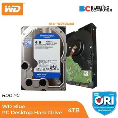Hardisk PC 4TB WD BLUE WD40EZAX/ Hardisk WD 4TB