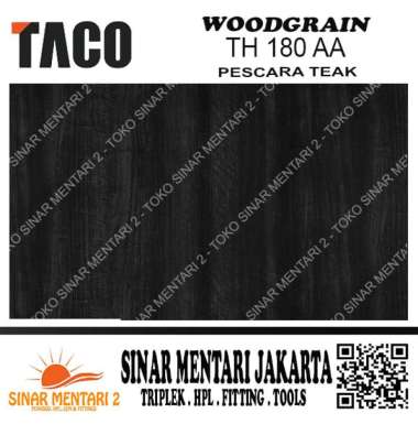 TACO HPL WOODGRAIN TH 180 AA PESCARA TEAK