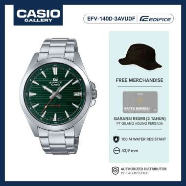 Casio Edifice Jam Tangan Original EFV-140D-3AVUDF
