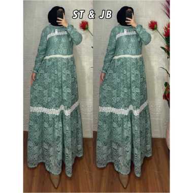 BROKAT RENDA GAMIS PESTA CANTIK BRUKAT KONDANGAN MEWAH Ld120cm (Jumbo) B