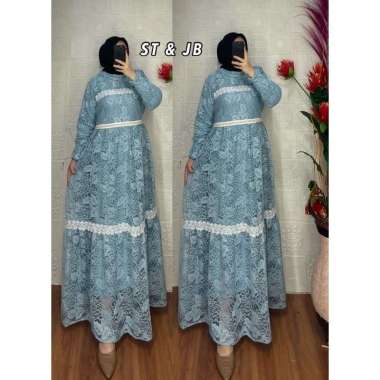 BROKAT RENDA GAMIS PESTA CANTIK BRUKAT KONDANGAN MEWAH Ld120cm (Jumbo) C