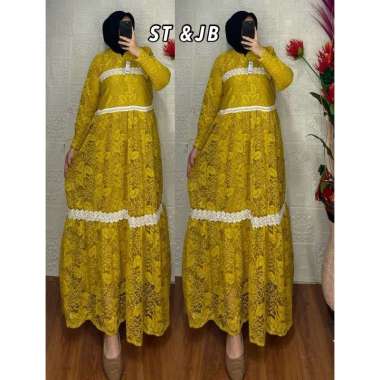 BROKAT RENDA GAMIS PESTA CANTIK BRUKAT KONDANGAN MEWAH Ld120cm (Jumbo) D