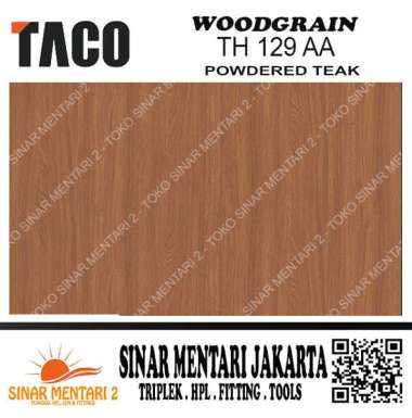 TACO HPL WOODGRAIN TH 129 AA POWDERES TEAK