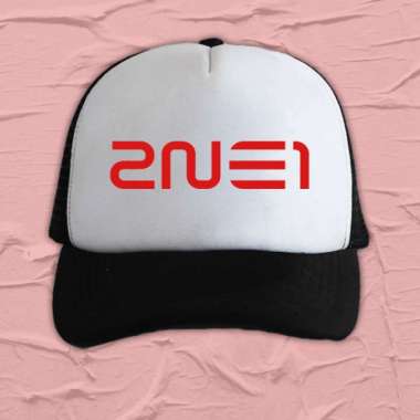 TRUCKER HAT KPOP - TOPI JARING KPOP BLACKPINK NCT DREAM TWICE 2NE1 - TOPI JARING MURAH 2NE1