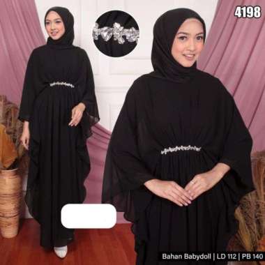 GAMIS KAFTAN PREMIUM CERUTI BABYDOLL + FURING COCOK UNTUK ACARA , GAMIS PESTA , GAMIS WISUDA ATAU GA