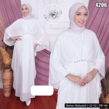 GAMIS KAFTAN PREMIUM CERUTI BABYDOLL + FURING COCOK UNTUK ACARA , GAMIS PESTA , GAMIS WISUDA ATAU GA