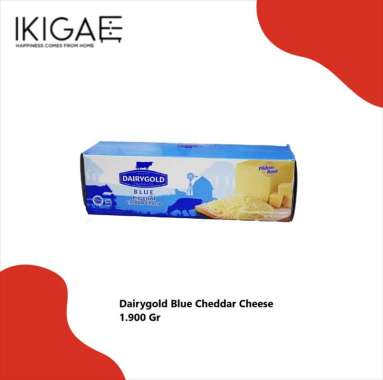 DAIRYGOLD CHEDDAR CHEESE / DAIRY GOLD KEJU CHEDDAR 1900 GR