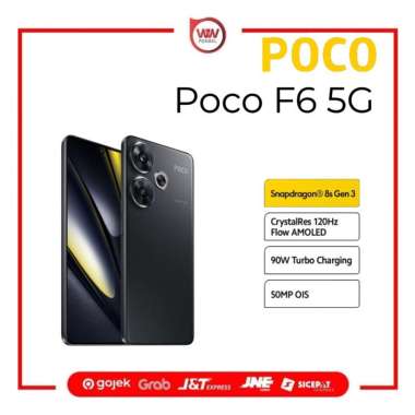 Hp Poco F6 5G Ram 12GB Internal 512GB Garansi Resmi Black