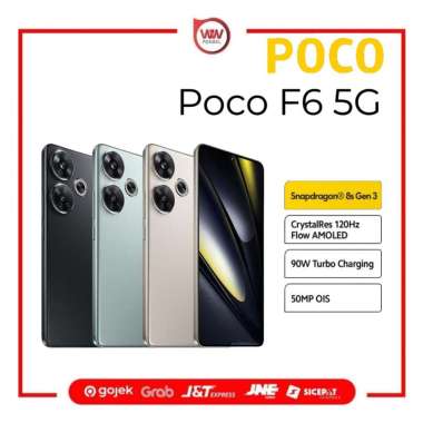 Hp Poco F6 5G Ram 12GB Internal 512GB Garansi Resmi Titanium