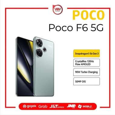 Hp Poco F6 5G Ram 12GB Internal 512GB Garansi Resmi Green