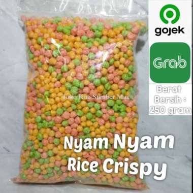 Nyam nyam Rice Crispy Kiloan Murah 250 Gram I NYAMNYAM / RICE CRISPY