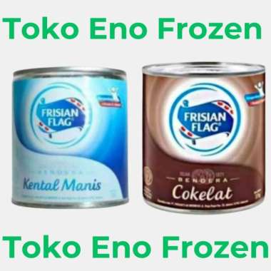SUSU KENTAL MANIS FRISIAN FLAG KALENG COKELAT