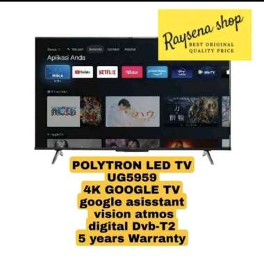 POLYTRON 75UG5959 / PLD 75UG5959 4k GOOGLE TV 75 inch
