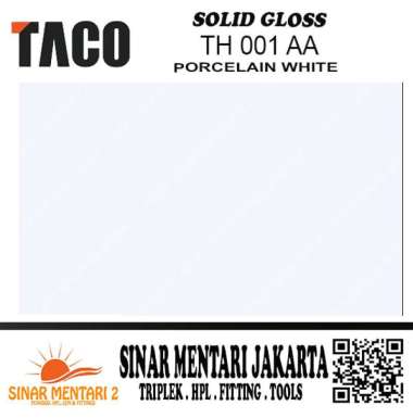 TACO HPL TH 001 AA PORCELINE WHITE