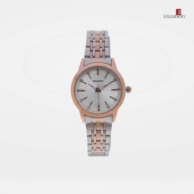 Elizabeth – Jam Tangan Wanita | Chain Strap 2201-0852 Rose-Silver