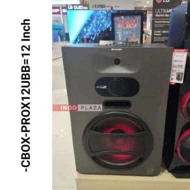 SPEAKER SHARP CBOX-PROX Series 10UBB / 12UBB / 15 UBB / 20UBB / 22UBB 12UBB=12"